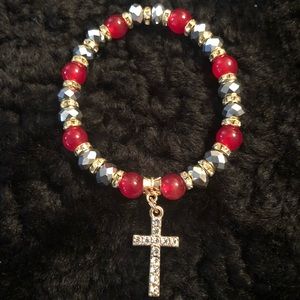 The Red Cross Bracelet